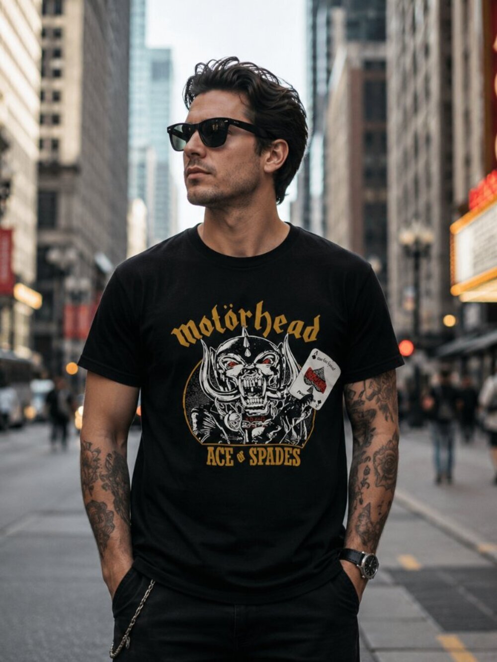 MOTORHEAD MENS BAND TEE ( XL)